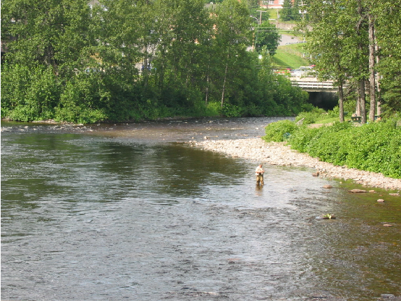 Matapedia River at Causapscal. Photo: David Lametti